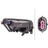 Hella Faro fendinebbia alogeno Dx LED 1ND 012 999-041 HELLA per SEAT LEON LEON SC