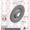 Zimmermann 2x Disco freno ventilazione interna 110.2223.52 ZIMMERMANN per ALFA ROMEO GIULIA