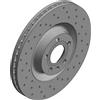 Zimmermann 2x Disco freno ventilazione interna 100.3326.52 ZIMMERMANN per AUDI A4 B6 A4 B7
