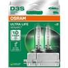 Osram Lampadina PK32d-5 D3S (Lampada a scarico di gas) 66340ULT-2HB OSRAM per FORD VW
