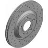 Zimmermann 2x Disco freno con ventilazione esterna 100.3316.52 ZIMMERMANN per AUDI A4 B6