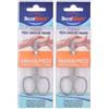 Forbici Unghie Mani Taglio Curvo 2x1 St