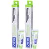 Vitis® Orthodontic Spazzolino + Dentifricio da 15 ml 2x1 pz denti