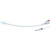 Catetere Foley In Silicone Per Adulti Brillant Plus 2 Vie Senza Scanalature Ch14 Lunghezza 41 Cm Palloncino 10 Ml Punta Cilindrica Fori 1 Pezzo St
