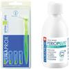 CURAPROX Prime plus 1.1 mm Scovolini + Perioplus+ Balance CX-P+CHX 0.05 Collutorio 1 pz Set