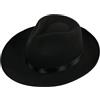 VASANA Cappello Fedora con tesa larga e nastro di raso, feltro, berretto panama, cappello rancher per uomo e donna