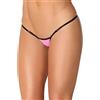 Sexy Locker Micro perizoma da donna, regolabile, vita molto bassa