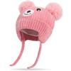 Rayson Cappello Invernale Bambini con Paraorecchie e Stampa Animale | Berretto in Maglia,Morbido e Caldo,Cartoon,Grazioso,per Ragazzi e Ragazze