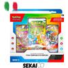 POKEMON CASE SIGILLATO 6x COLLEZIONE PRIMI COMPAGNI D'AVVENTURA SERIE 3 ITALIANO