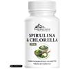 Bauernladen Nockberge | Spirulina/Clorella 2000 mg | Ciclo di 10 Giorn