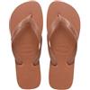 Havaianas Infradito Uomo Top Senses Dark Brown Ciabatte in gomma mare piscina Sistema Taglie Calzature EU Adulto Numero range Media