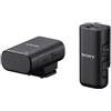 Sony ECM-W3S Sistema Microfono USB Connettore 3,5 mm Nero