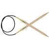 KnitPro PRO 60 cm x 4,5 mm Basix Betulla Fisso Ferri da Calza Maglia