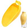 Generico Dispenser per bottiglie d'acqua per cani in silicone - portatile per bere all'aperto 17,6×8×4,5 cm | Distributore d'acqua da viaggio pieghevole per cani | Misura universale per bottiglie | Leg