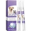 Fravsiu Pet Smile Toothpaste for Dogs, Pet Oral Repair Gel for Dogs, Dog Toothpaste TartarRemover, Best Oral Care Gel Freshening Breath Gel for Dogs And Cats 6ml 1.3x12.6cm/0.51x4.96