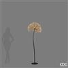 EDG Enzo De Gasperi Decoro Tarassaco Rich Nero 912 MicroLED H180 Ø50 cm IP44 - Decorazione Natalizia Luminosa