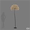 EDG Enzo De Gasperi Tarassaco Luminoso Nero 1200 LED H240 Ø60 cm IP44 - Decorazione Natalizia