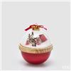 EDG Enzo De Gasperi Candela Natalizia Cupola Profumata White Musk H12 Ø11 cm - Candela Decorativa di Natale