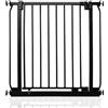 Safetots Cancelletto di Sicurezza Elite, 116cm - 125cm, Nero Opaco, Cancelletto di Sicurezza a Pressione per Scale, Cancelletto per Bambini per Porte, Barriera di Sicurezza, Installazione Facile