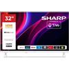 SHARP 32HE2245EW - 32"" SMART TV LED HD - TIVO OS - FRAMELESS - COMP. TV SAT - A
