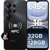 Luzglo Note 56X Pro Android 16 Smartphone 6150mAh Batteria UNISOC T7225 Telefono