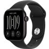 APPLE WATCH SERIES 12 2026 GPS CASSA 42MM IN ALLUMINIO NERO CON CINTURINO SPORT
