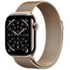 APPLE WATCH 11 42MM GPS+CELL TITANIO ORO CINT GOLD MILANESE LOOP