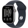 APPLE WATCH SERIES 12 2026 GPS CASSA 42MM IN ALLUMINIO GRIGIO SIDERALE CON CINTU