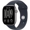 APPLE WATCH SERIES 12 2026 GPS + CELLULAR 5G CASSA 46MM IN ALLUMINIO GRIGIO SIDE
