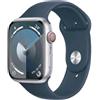 APPLE WATCH SERIES 9 GPS + CELLULAR 45MM ALUMINIUM CASE SILVER CON CINTURINO SPO