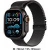Apple Watch Ultra 2 49mm GPS Cellular Nero Titanio Milanese Loop Taglia M Watch