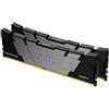 Kingston Technology FURY 16GB 3600MT/s DDR4 CL16 DIMM (Kit da 2) Renegade Black