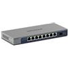 NETGEAR GS108X Non gestito L2 Gigabit Ethernet (10/100/1000) Grigio