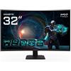 GIGABYTE GS32QCA MONITOR CURVO 31,5" VA 180HZ QHD 1MS 2*HDMI/DISPLAYPORT