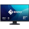 EIZO MONITOR 27 LED IPS 16:9 4K UHD 350 CDM, PIVOT, USB-C, DP/HDMI, FLEXSCAN, GA