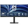 PHILIPS MONITOR CURVO 34 LED VA WQHD 21:9 4MS 120HZ , REG ALTEZZA, DP/HDMI, USB-