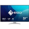 EIZO FlexScan EV3240X-WT Monitor PC 80 cm (31.5") 3840 x 2160 Pixel 4K Ultra HD