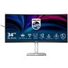 PHILIPS MONITOR CURVO 34 LED VA WQHD 21:9 4MS 120HZ 350 CDM, REG ALTEZZA, DP/HDM