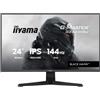 iiyama G2441HSU-B1 Monitor PC 60,5 cm (23.8") 1920 x 1080 Pixel Full HD LED Ner