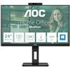 AOC MONITOR 23,8 LED IPS FHD 16:9 4MS 300 CDM, WEBCAM, USB-C, PIVOT, DP/HDMI, MU