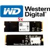 Western Digital 5X Western Digital WD HD SOLID STATE M.2 2280 256GB PCIe 4.0 BULK NVMe SN740