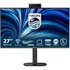 PHILIPS MONITOR 27 LED IPS QHD 16:9 4MS 350 CDM, PIVOT, USB-C, WEBCAM, DP/HDMI,