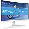 Philips Evnia 32" QHD 2560x1440 LCD Monitor 32M2C5501/00 White PC Display Screen