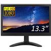 CAMECHO 13,3 pollici Monitor portatile HD 1024 * 600 Display Monitor CCTV