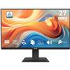 MSI PRO MP273DE E14A MONITOR PC 68,6 CM (27") 1920 X 1080 PIXEL FULL HD LCD NER