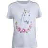 HKM Sports Equipment Maglietta estiva HKM, colore bianco, taglia 122/128