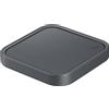 Samsung Ep-P2400Bbfast Caricabatterie induttivo 15W Grigio scuro/Grigio scuro