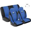 Simoni Racing Coprisedili universali Simoni Racing CSR/DA-B, motivo "margherita", colore blu e nero
