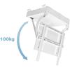 Multibrackets 9592 Supporto TV a parete 2,54 m (100") Bianco