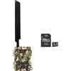 PNI Kit fotocamera da caccia PNI Hunting 480C PRO, 24 MP, con connessione internet 4G, GPS e scheda MicroSD da 32 GB